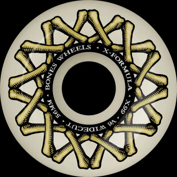 Bones Wheels X-Formula Skateboard Wheels Xf Widecut 56 V6 X-Formula 99A 4Pk 1