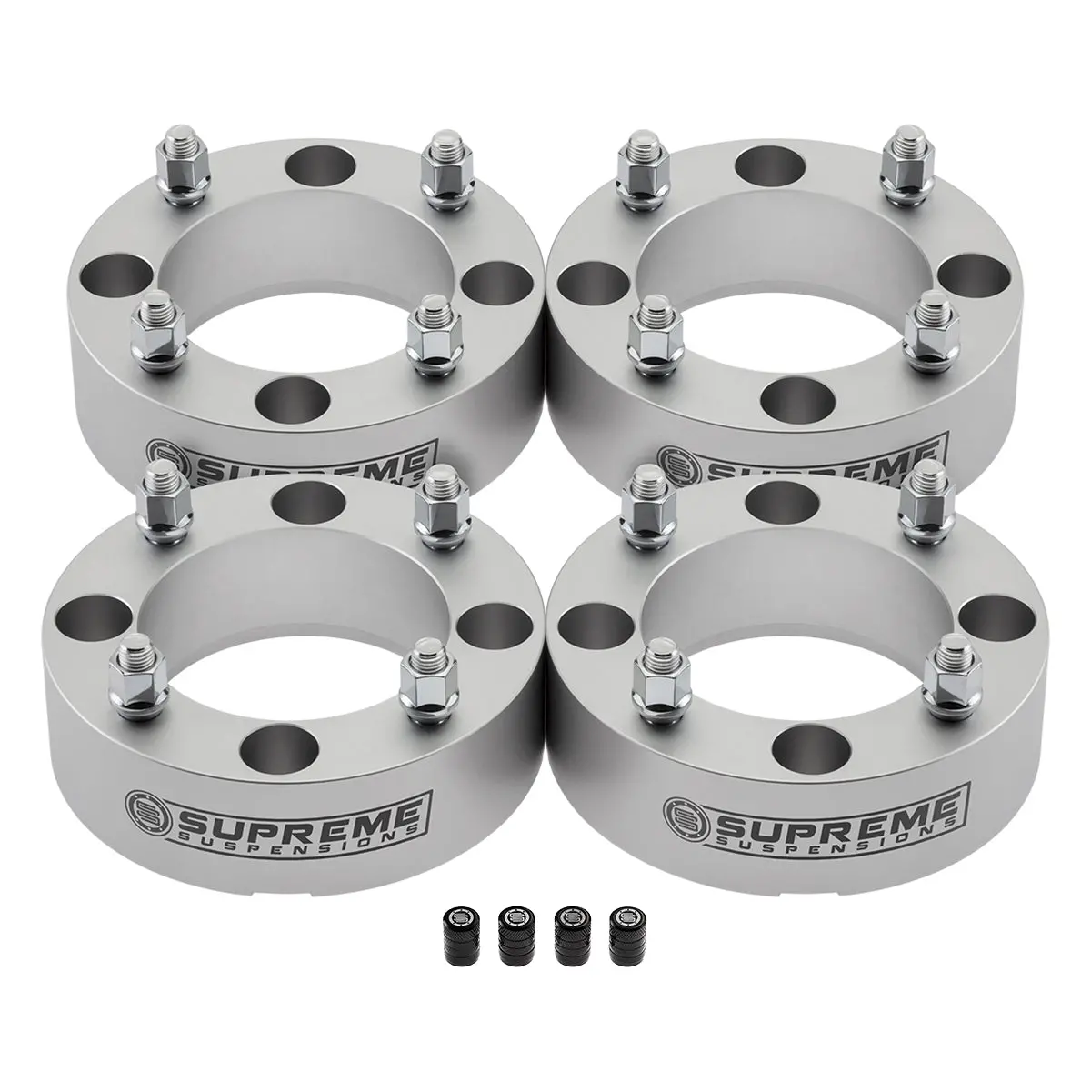 Wheel Spacers 4X137mm Bp Can-Am / Honda / Honda  Models + Tire Valve Caps 2