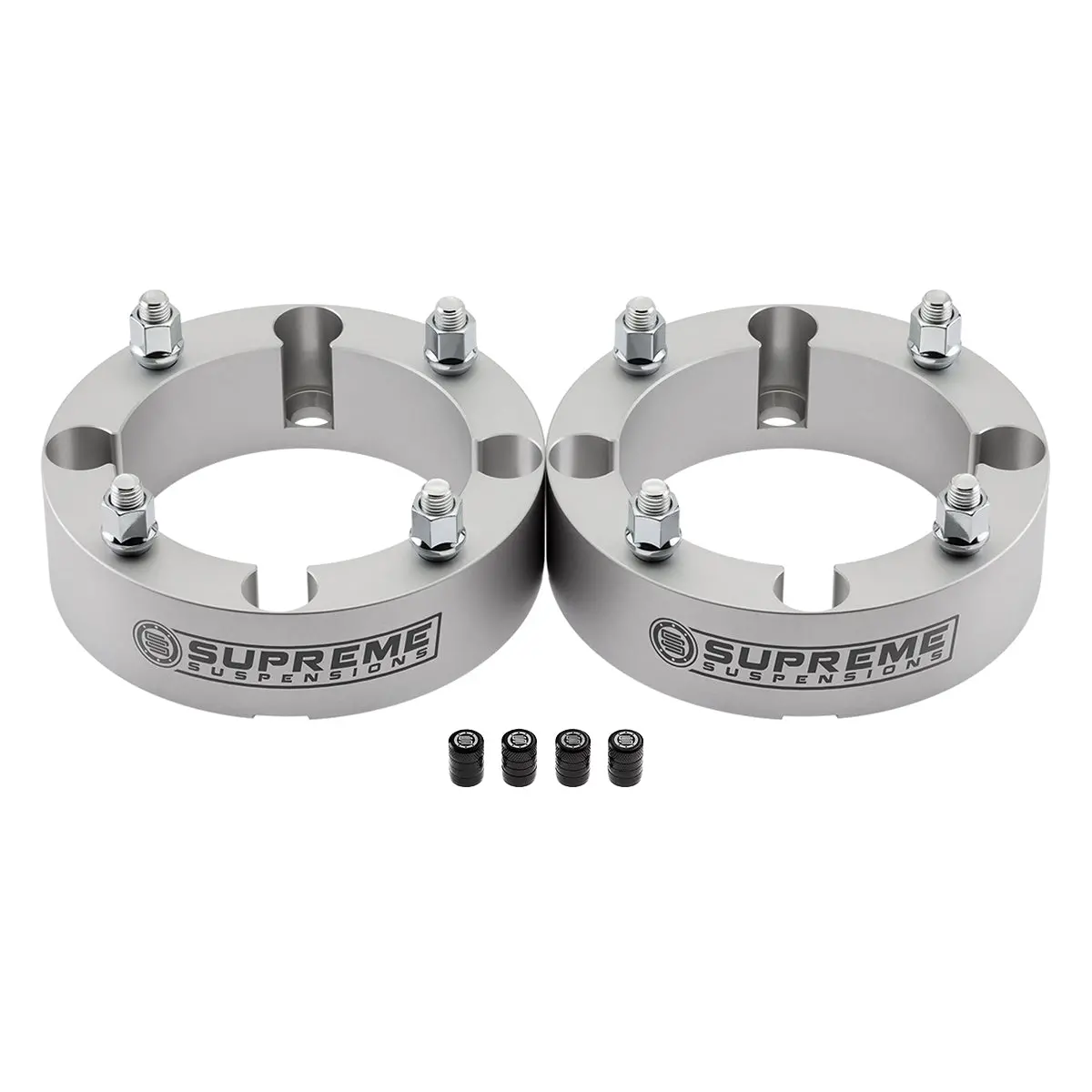 Wheel Spacers + Tire Valve Caps Polaris General Ranger Rzr Bp 4X156mm 2