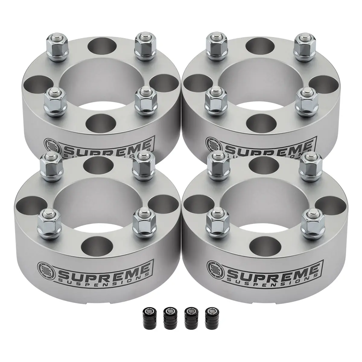 Wheel Spacers + Tire Valve Caps Honda Models 4X110mm Bp 2