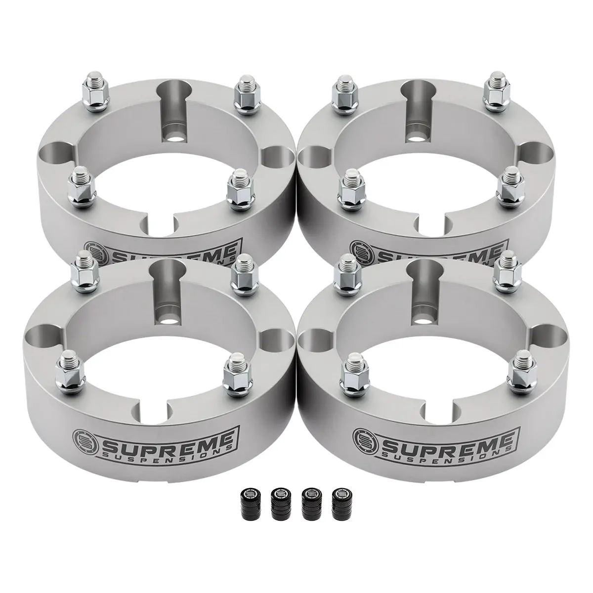 Wheel Spacers + Free Tire Stem Caps Polaris Rzr Ranger 4X156mm 2