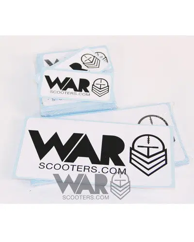 War Scooters Stickers 1