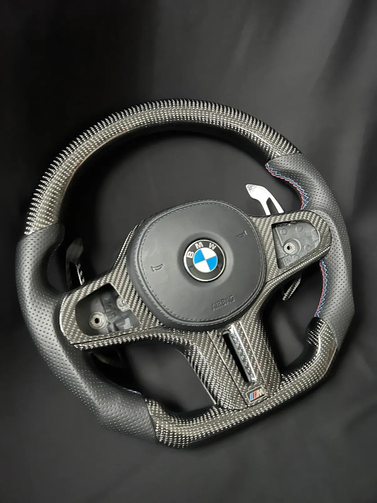 Custom Carbon Fiber Steering Wheel For G-Series Bmw 1