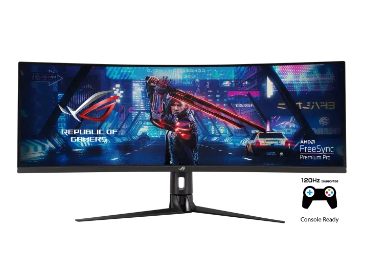 Asus Rog Strix Xg49vq Super Ultra-Wide Hdr Gaming Monitor — 49-Inch 32:9 (3840 X 1080), 144Hz 1