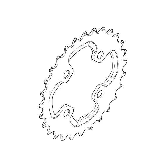 Shimano Klinge Fc-M785 64Mm Sort 10-Sp  28T 1