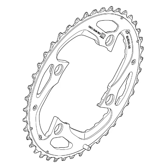 Shimano Klinge Fc-M780 104Mm Sort 10-Sp 42T 1