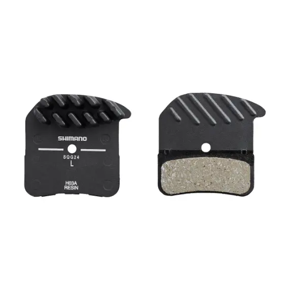 Shimano Skivebremseklods Saint H03a Resin Br-M820 Køleribber H-Typ 1