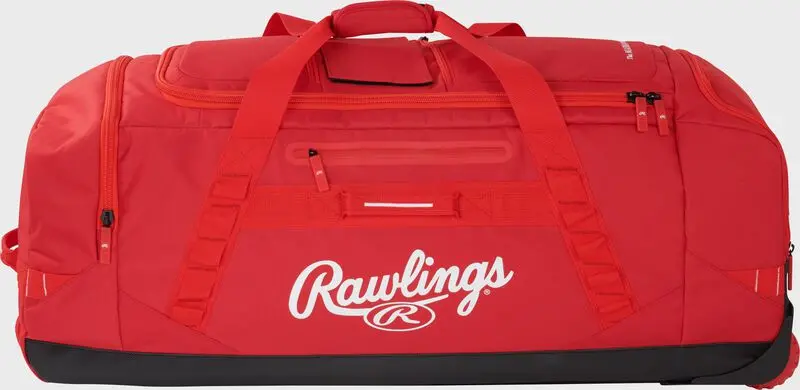 Rawlings Yadi2 Wheeled Equipment Bag - Red 1