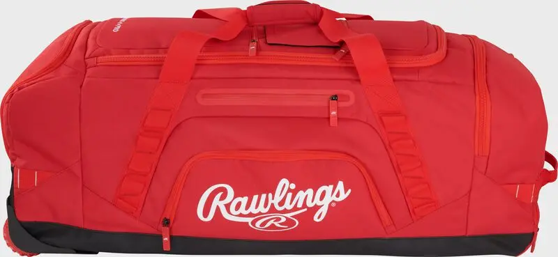 Rawlings Yadi2 Wheeled Equipment Bag - Red 2