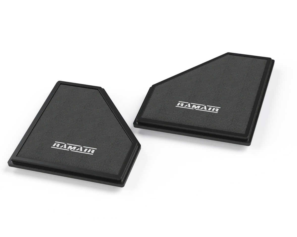 Pair Of Ramair Replacement Foam Panel Air Filters To Fit Bmw M2 M3 M4 3.0T S58 1