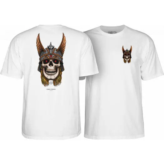 Powell Peralta Andy Anderson Skull T-Shirt - White 1