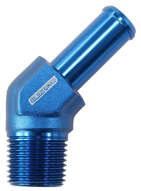 Male Npt To 45° An Hose Barb Adapter – 10An (Af845-10An) 1