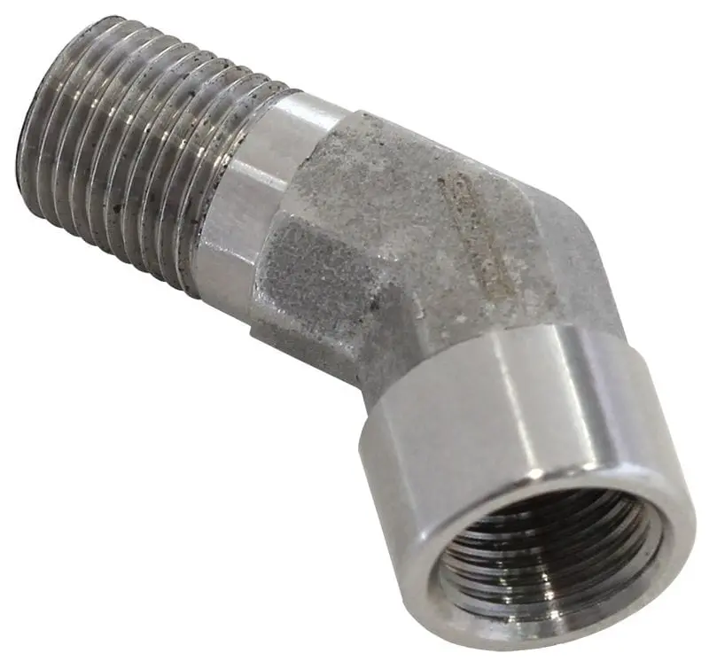 1/8" 45° Npt Female-To-Male Stainless Steel Fitting (Af915-02Ss) 1