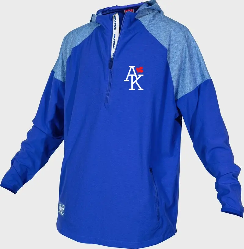 Rawlings Colorsync Long Sleeve Cage Jacket - Aurora-King Jays | Embroidered 1