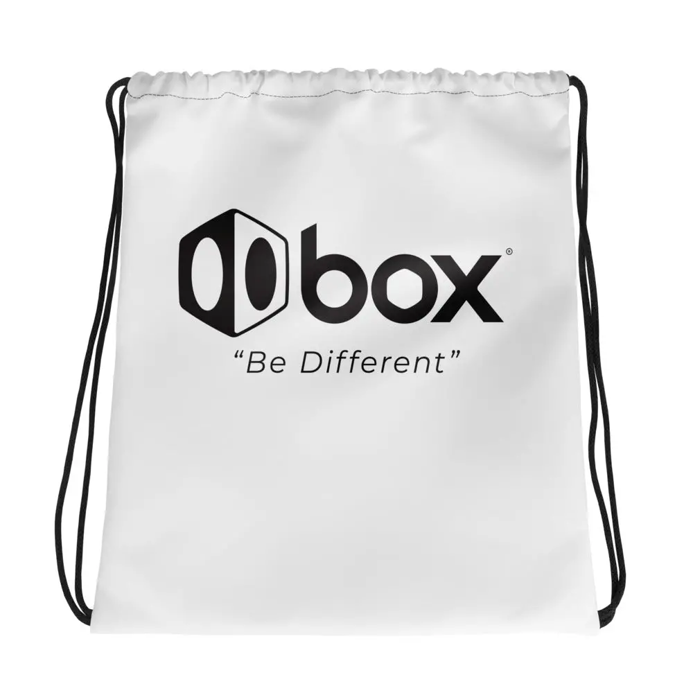 Box Drawstring Bag 1
