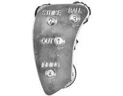 All Star Umpire Indicators Uc5-4 Count Steel 1