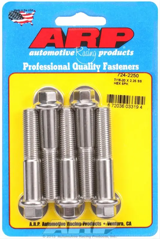 Arp Stainless Steel Socket Screws – Precision-Machined Fastening Hardware 1