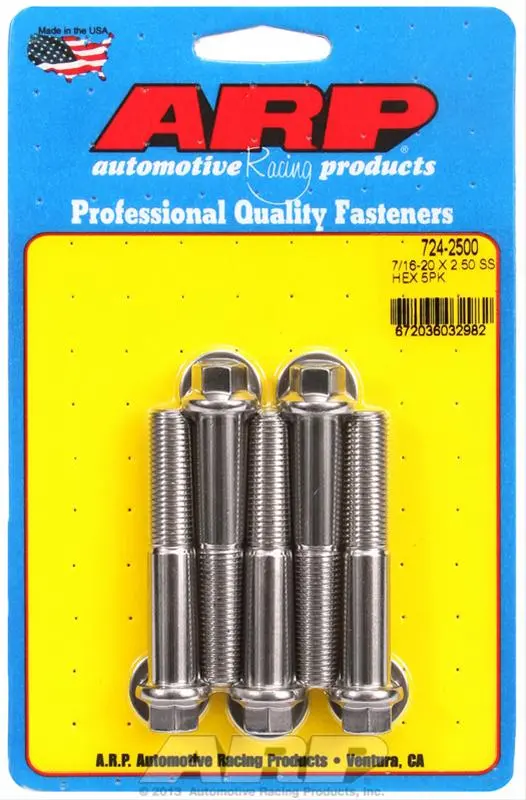 Arp Stainless Steel Socket Head Cap Screws – Corrosion-Resistant Fasteners 1