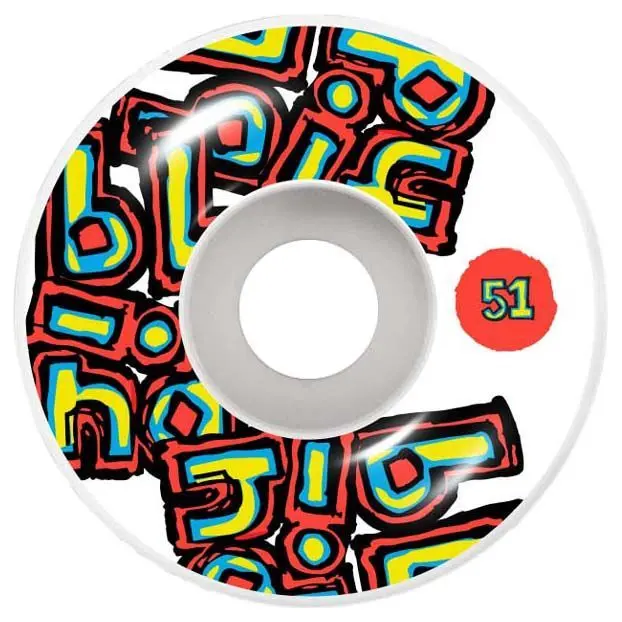 Blind Wheels 51Mm White 1
