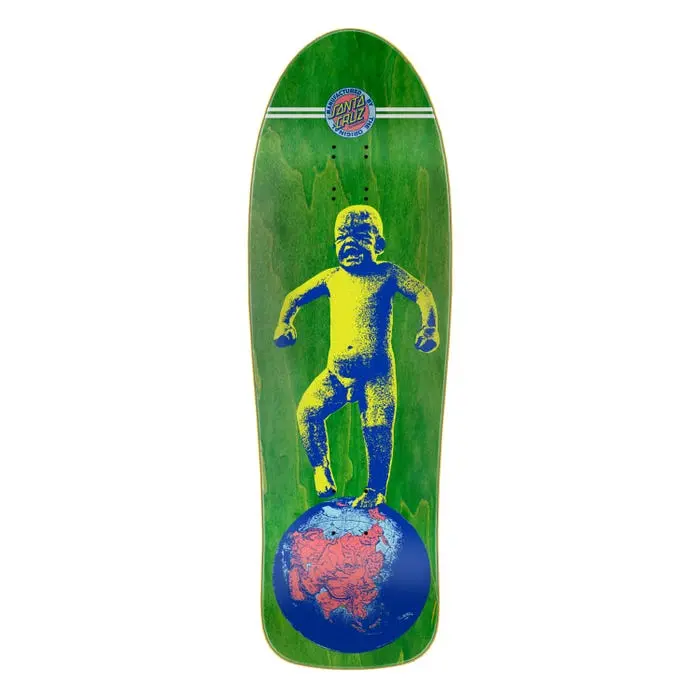 Santa Cruz Skateboard Deck Salba Baby Stomper Reissue 10.0 Inch Wide 1