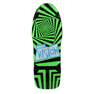 Vision Original Vision "Gator" Reissue Skateboard Deck - Black Green 1