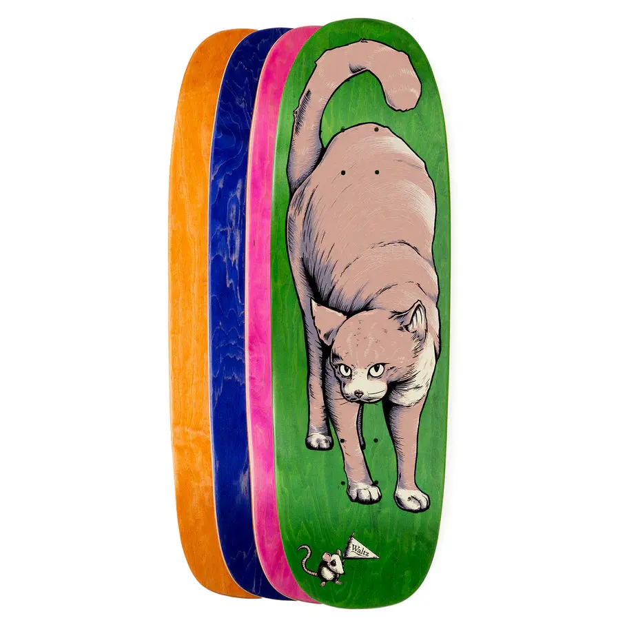 Waltz Skateboards 8.75" - Big Cat Pink Colour 1