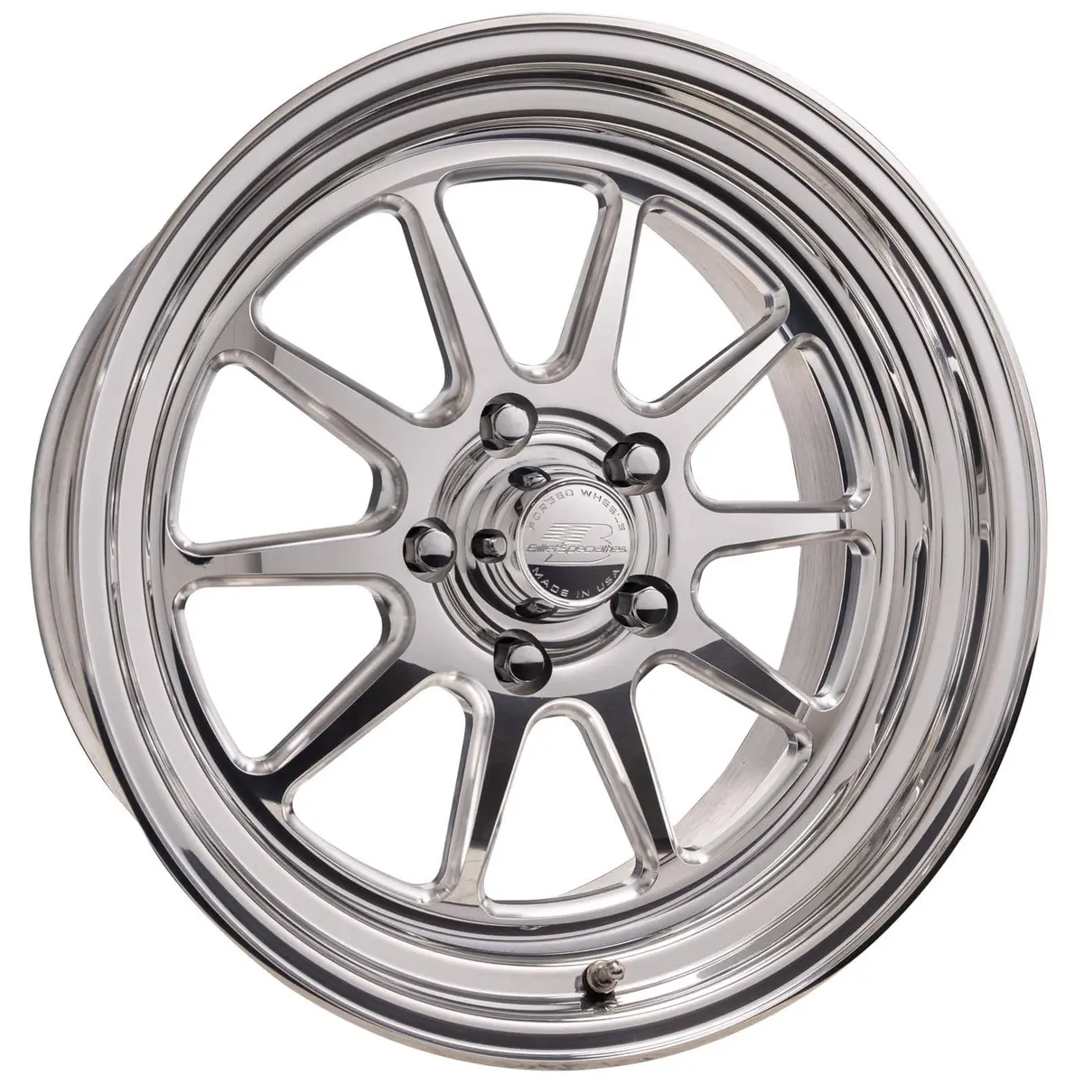 Billet Specialties Amc33810 Polished Amc33 Malibu Custom Wheels – Made-To-Order Design 1