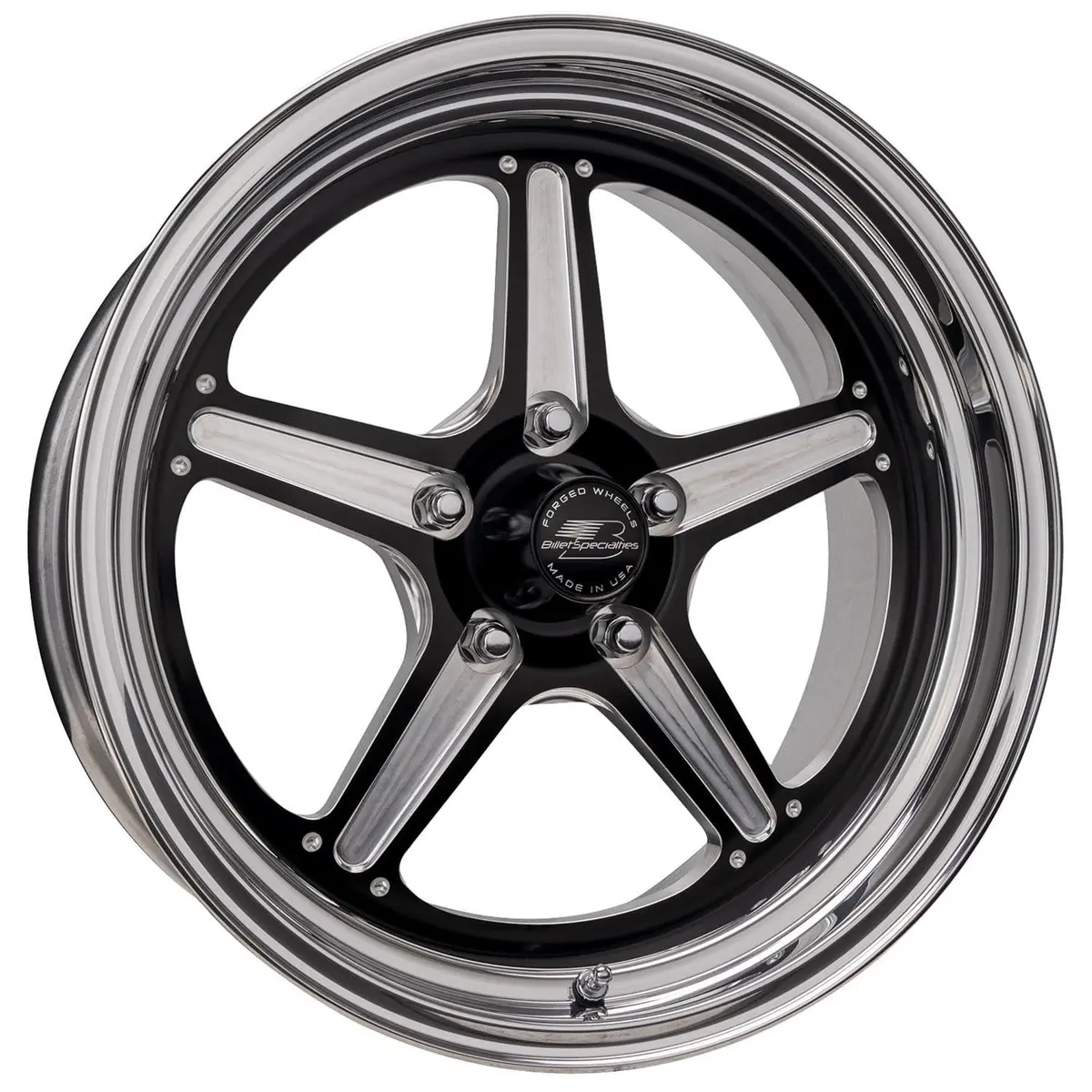 Billet Specialties Street Lite Custom Wheel – Matte Black Finish, Brs23880 1
