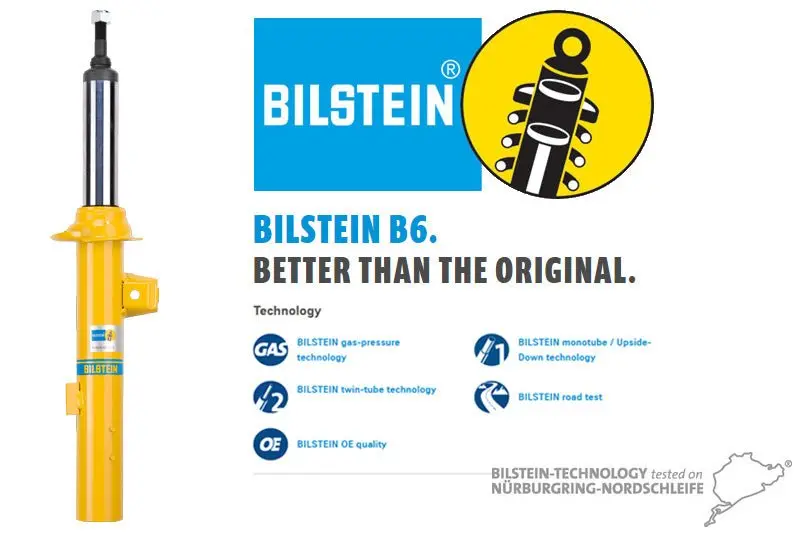 Bilstein B6 Shock Absorber Front Right - Bmw 2 Series F87 M2 | 3 Series F80 M3 | 4 Series F82 | F83 M4 1
