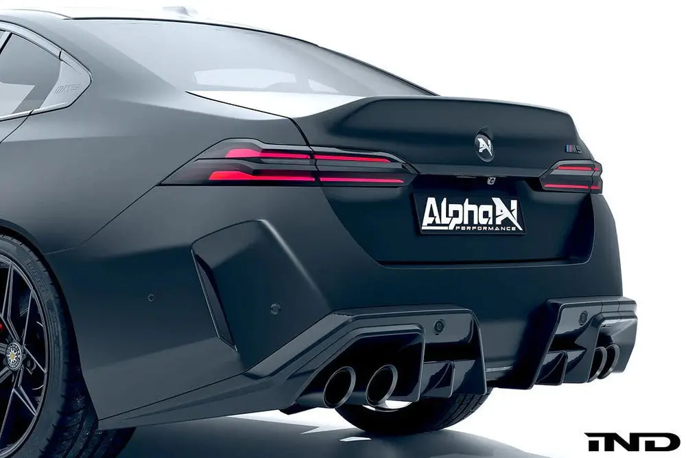 Bmw M5 G90 Carbon Fibre Csl Ducktail Spoiler By Alpha-N (2024+) 1