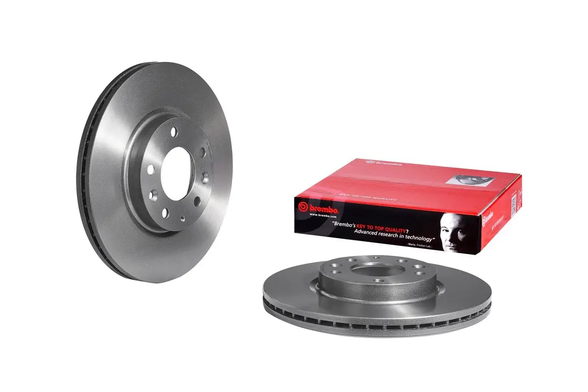 Brembo Uv-Coated Premium Brake Rotors – Corrosion-Resistant Surface Finish 1