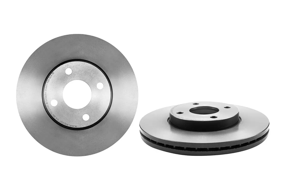 Brembo Uv-Coated Performance Brake Rotors - 09.B588.11 1