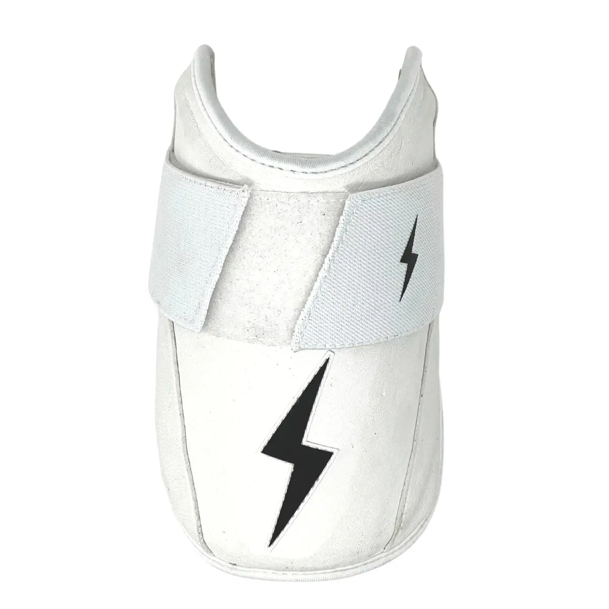 Bruce Bolt Original Series 6" Elbow Guard - White - Youth 1