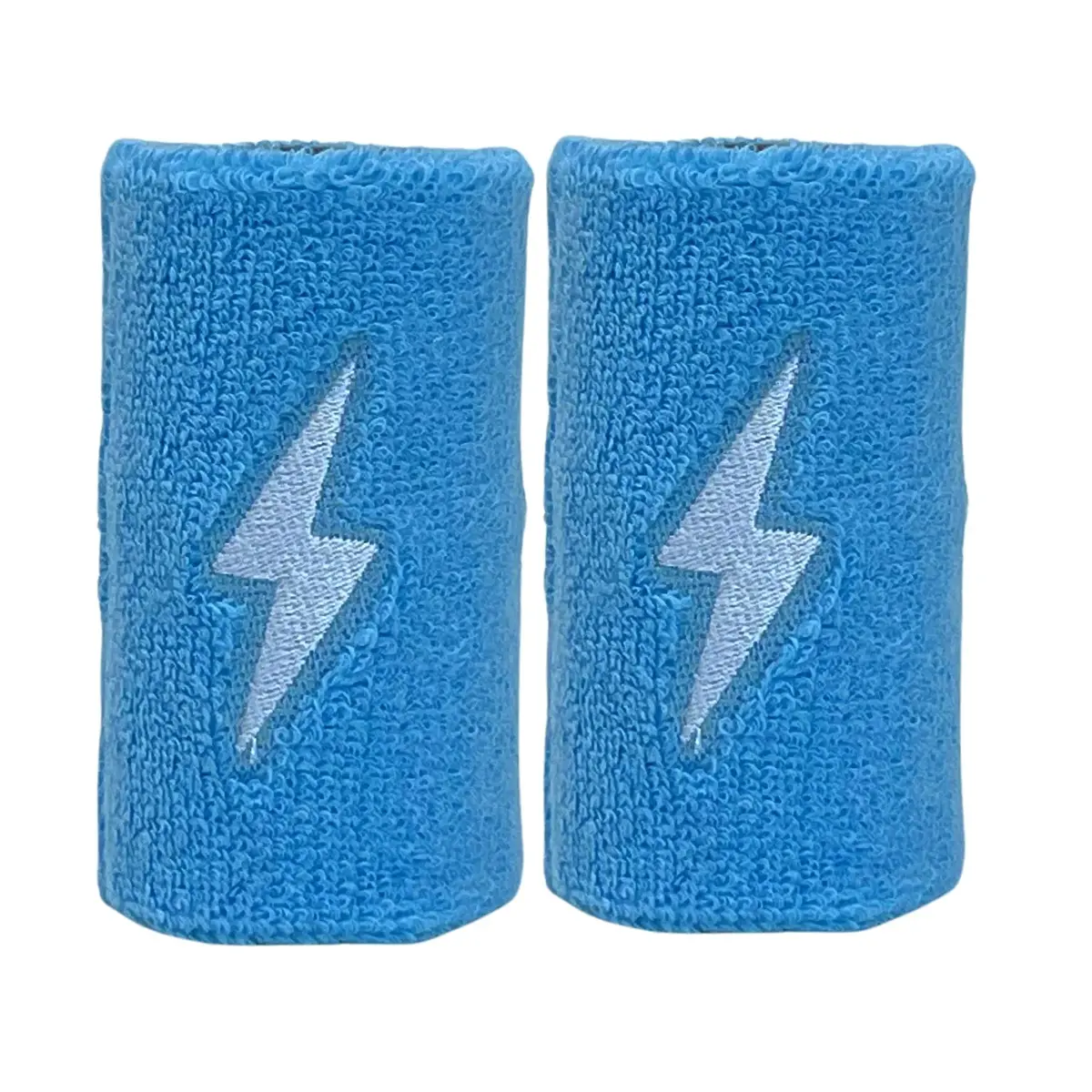 Bruce Bolt Premium Pro 4" Wristbands (2-Pack) - Baby Blue 1