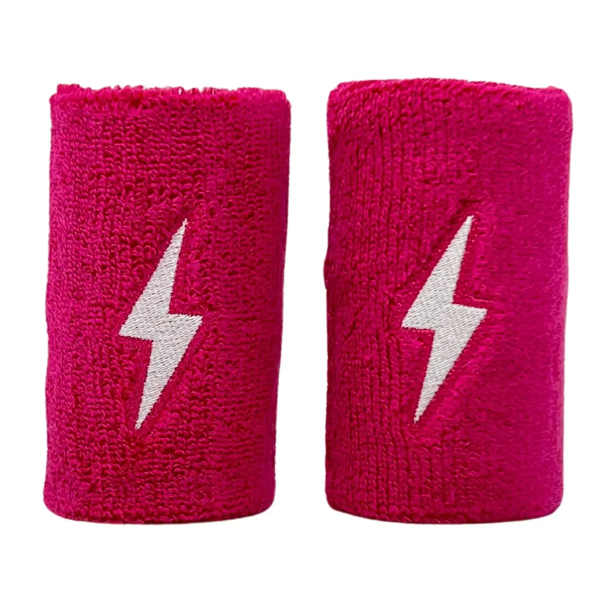 Bruce Bolt Premium Pro 4" Wristbands (2-Pack) - Pink 1