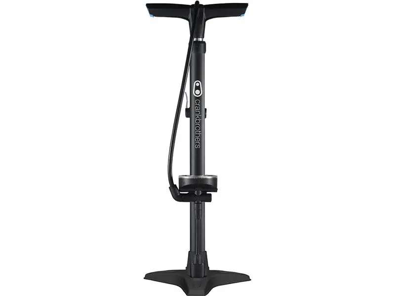 Crankbrothers Floor Pump Gem W/Analog Gauge 11 Bar/160 Psi Black 1