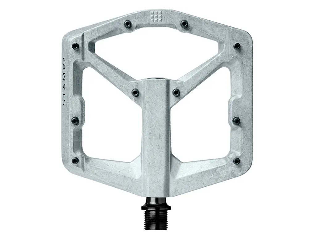 Crankbrothers Stamp 2 Large Flat Raw Pedaler 1