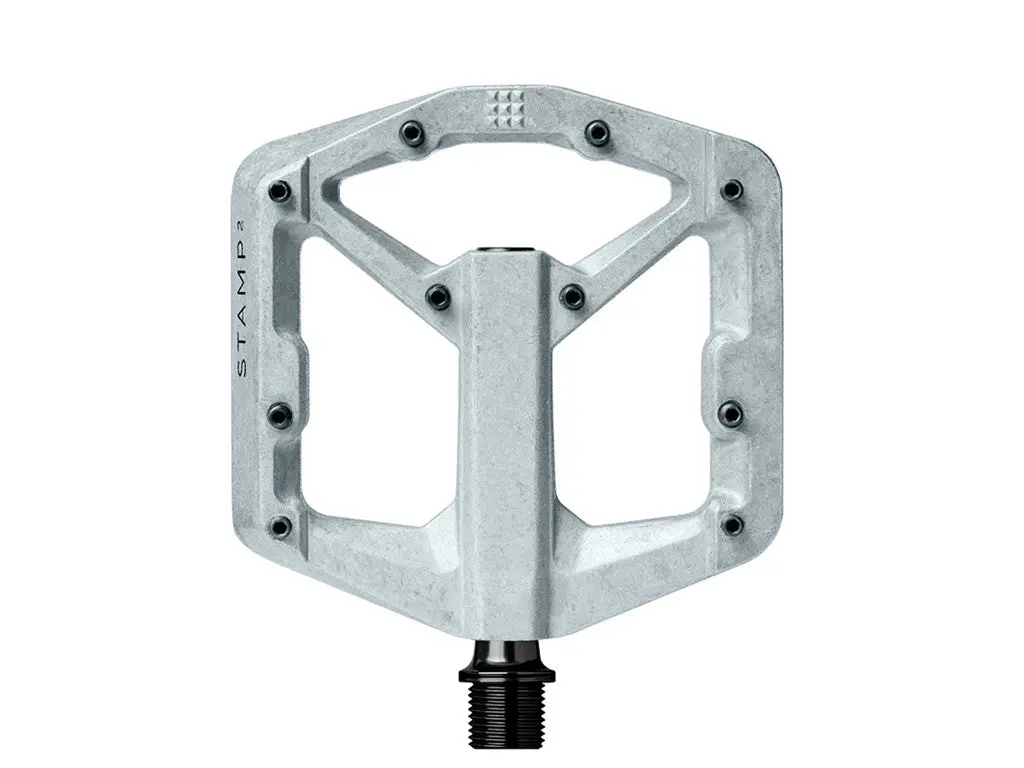 Crankbrothers Flat Pedal Stempel 2 Lille Rå Sølv 1