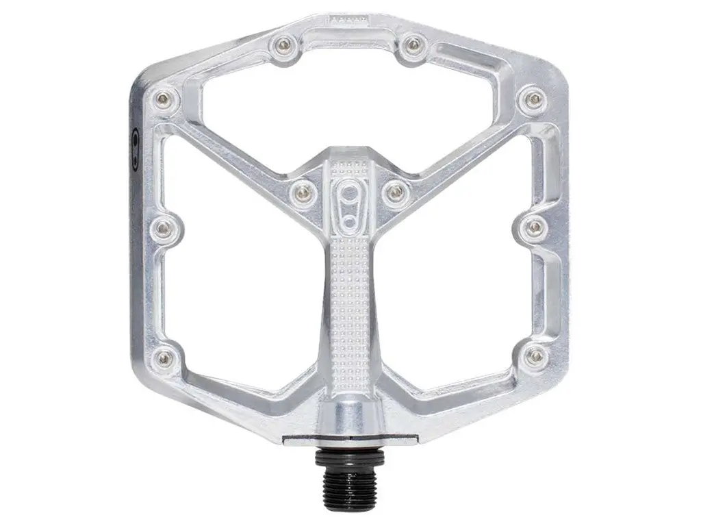 Crankbrothers Flat Pedal Stamp 7 Large High Polish Silver 1