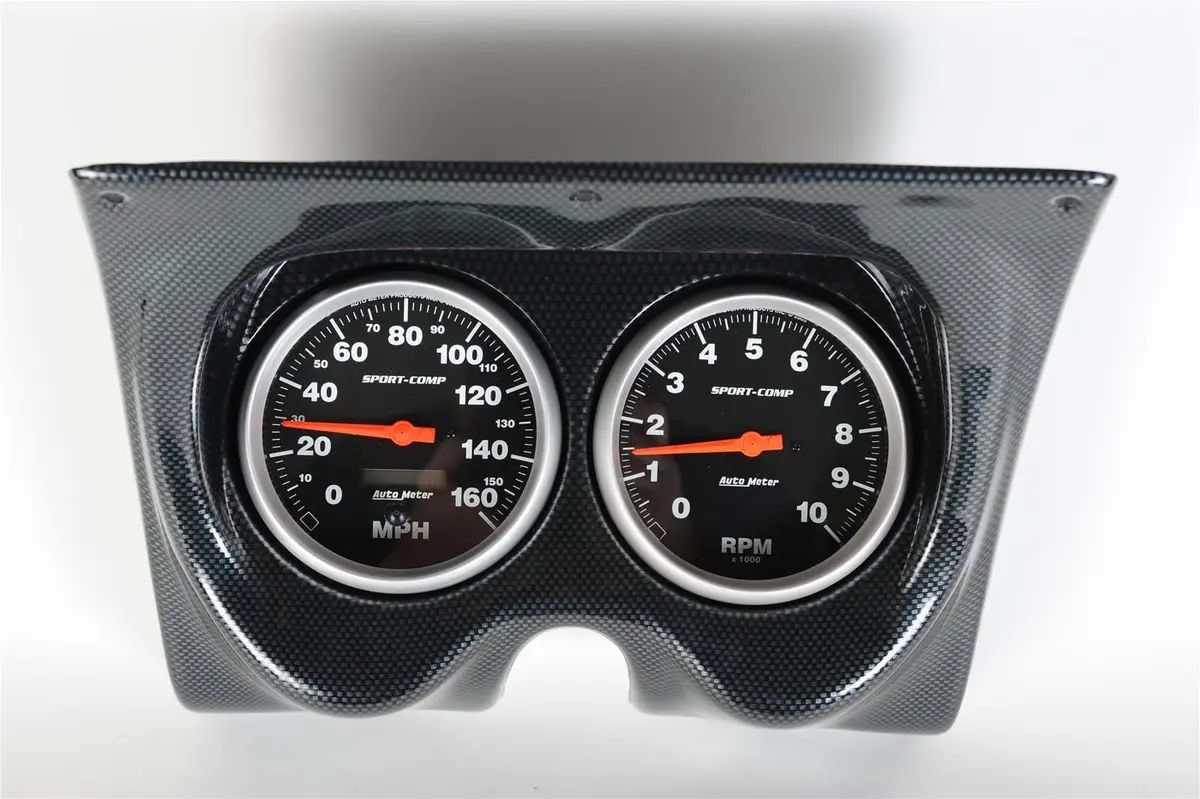 Classic Thunder Road Instrument Panel With Autometer Gauges (101670973) 1
