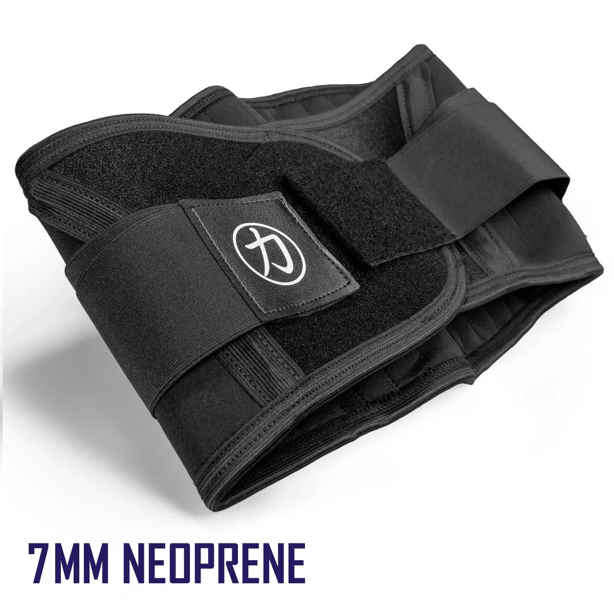 Neoprene Back Support, 7Mm - Black 1