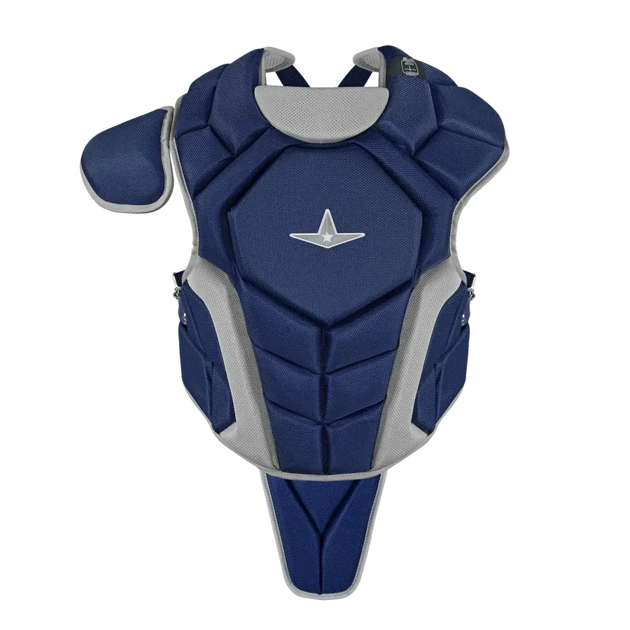Allstar Top Star Chest Protector - Ages 9-12 - Navy 1