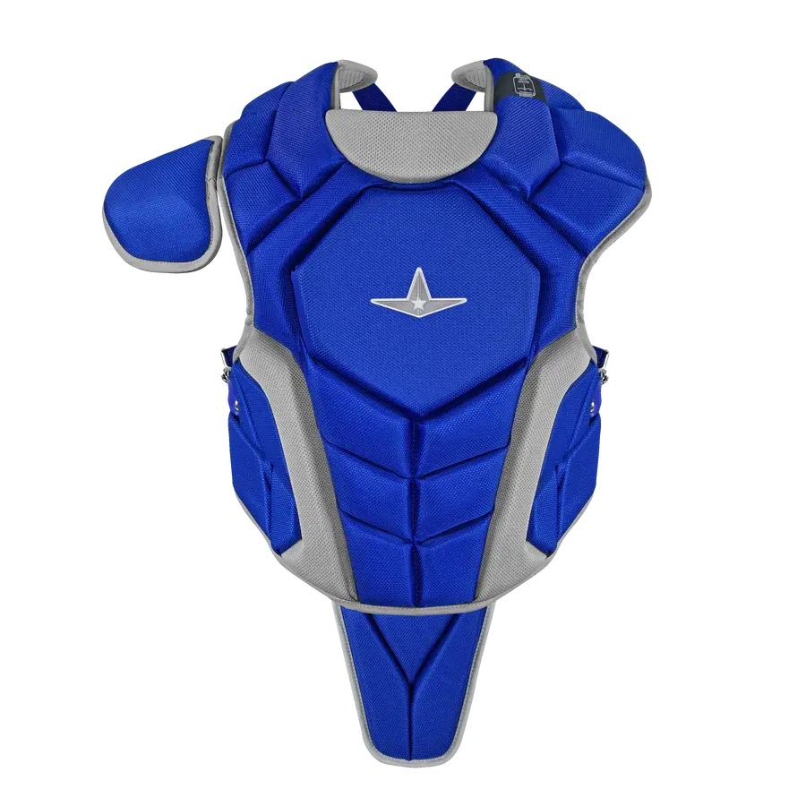 Allstar Top Star Chest Protector - Ages 9-12 - Royal 1
