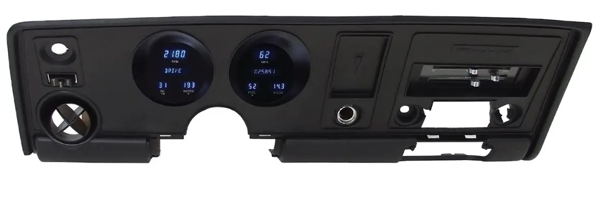 Dakota Digital Vfd3-69P-Fir-Z Direct-Fit Digital Gauge Kit For Classic Muscle Cars 1