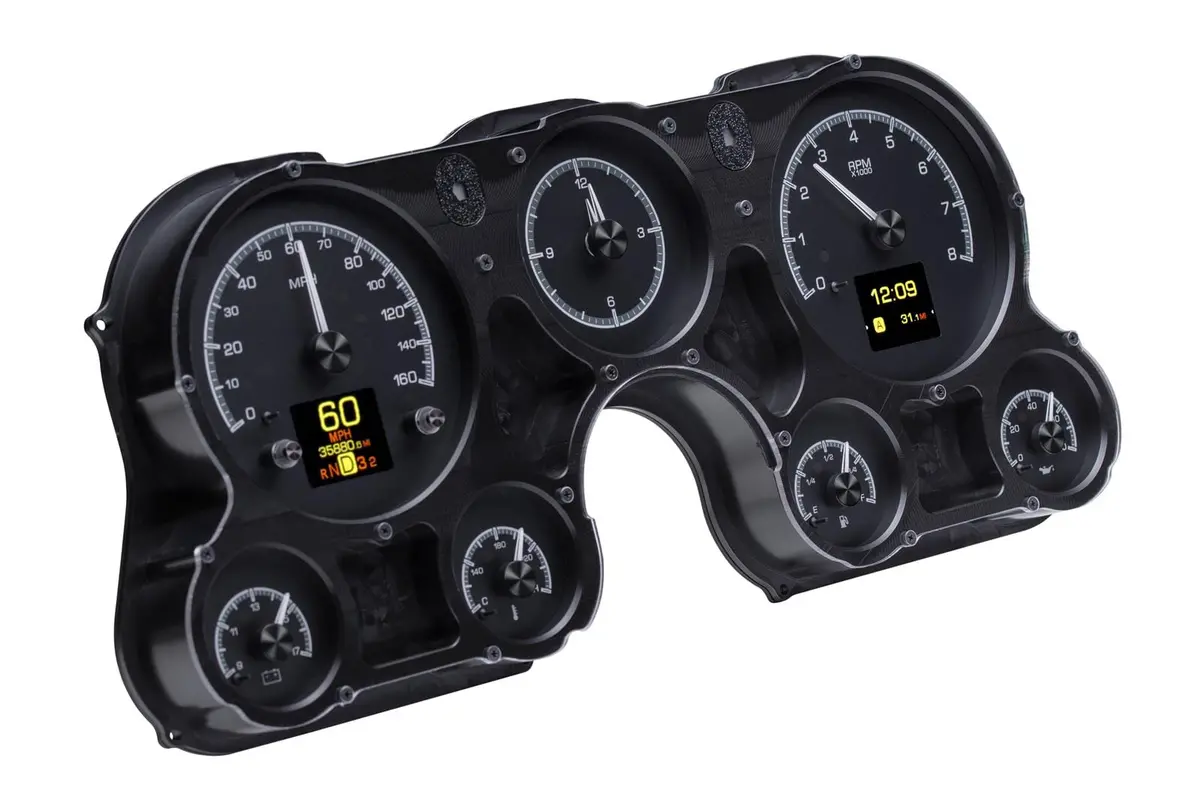 Dakota Digital Hdx-67C-Pu-K Analog Gauge System – Direct-Fit For Classic Trucks 1