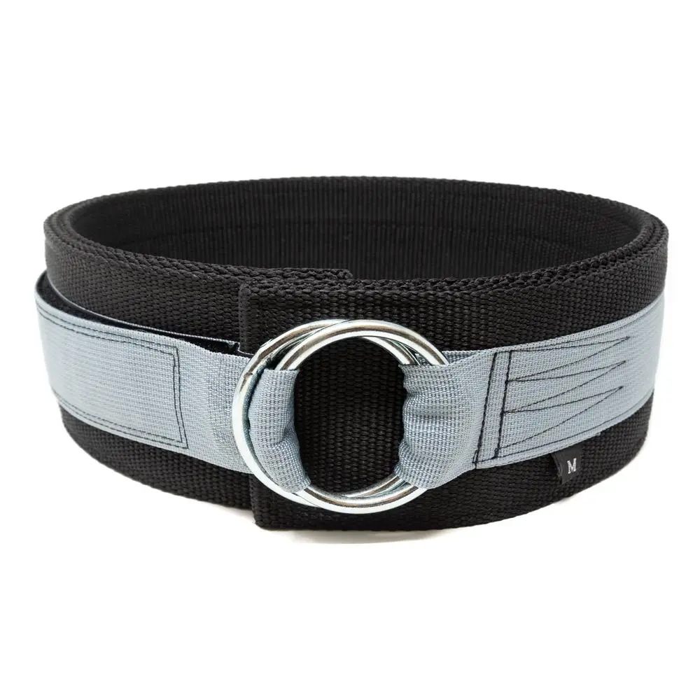 Webbing Deadlift Belt / Back Support Grey/Black 1