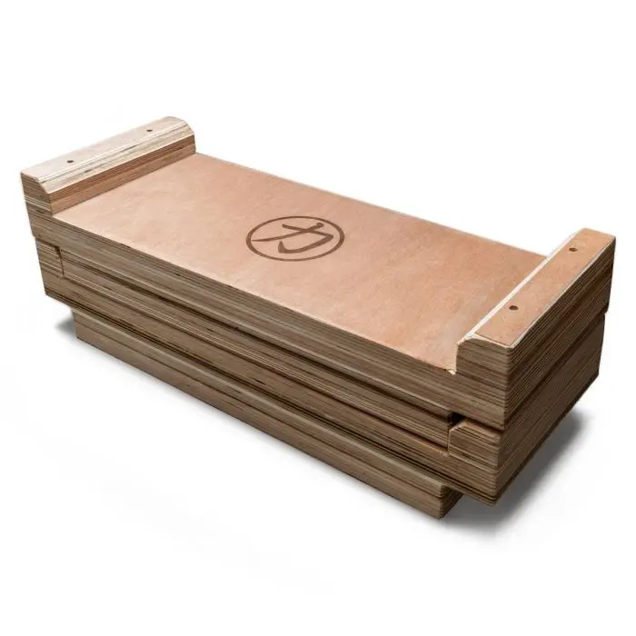 Premium Wooden Deadlift Blocks (Stackable) 1