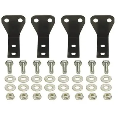 Derale 50020 Stacked-Plate Transmission Fluid Cooler Mounting Kit 1