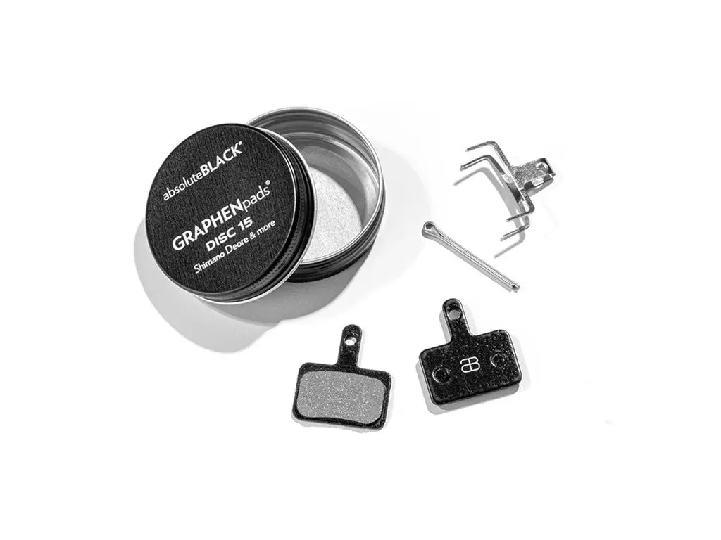 Absoluteblack Skivebremseklods Graphen-Klodser Til Deore Mtb Friktionsblanding Grafenbelagt Aluminiumssæt 1