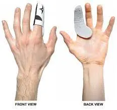 Allstar Finger Impact Sleeve - Left Hand - Adult 1